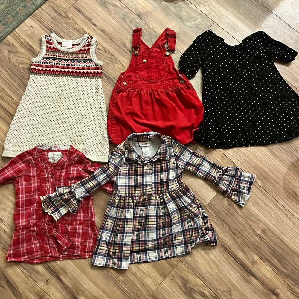 Tunic and dress bundle - 3t and 4t